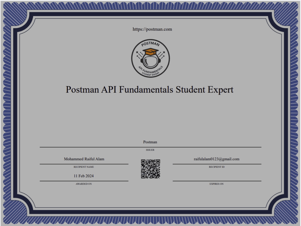 Postman API Fundamentals